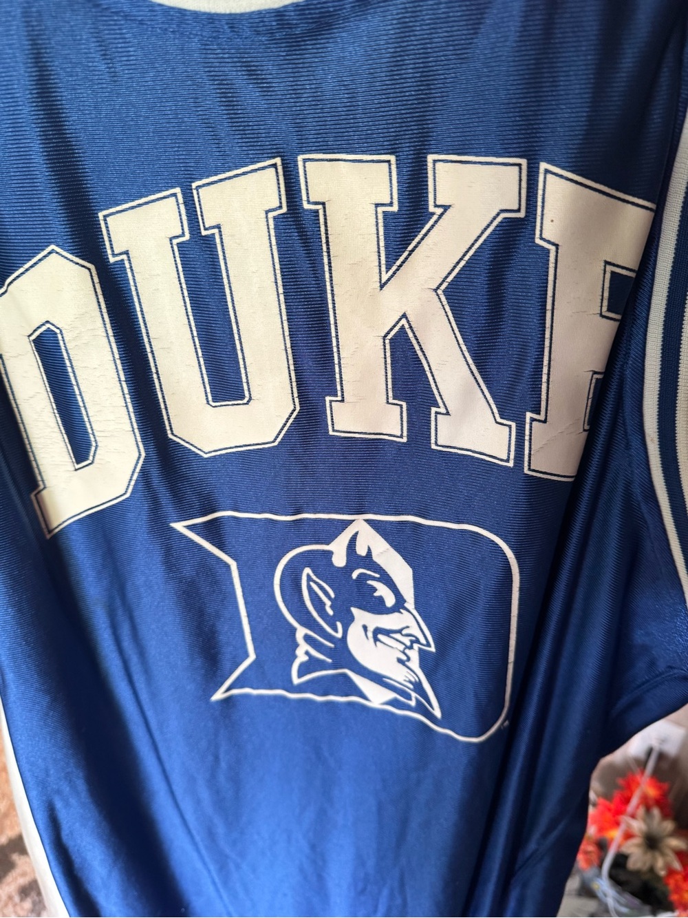 Apex Blue and White Duke Graphic Jersey